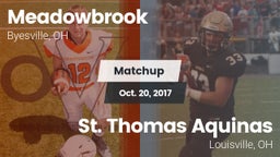 Matchup: Meadowbrook vs. St. Thomas Aquinas  2017