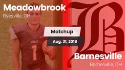 Matchup: Meadowbrook vs. Barnesville  2018