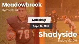 Matchup: Meadowbrook vs. Shadyside  2018