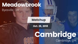 Matchup: Meadowbrook vs. Cambridge  2018