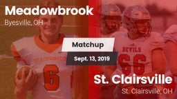 Matchup: Meadowbrook vs. St. Clairsville  2019