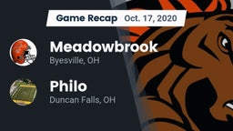 Recap: Meadowbrook  vs. Philo  2020