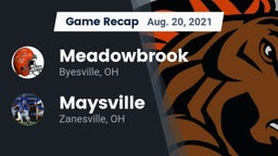 Recap: Meadowbrook  vs. Maysville  2021