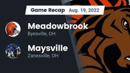 Recap: Meadowbrook  vs. Maysville  2022