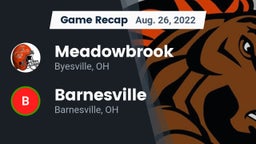 Recap: Meadowbrook  vs. Barnesville  2022
