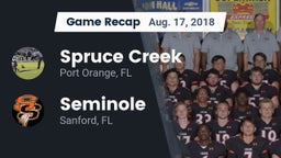 Recap: Spruce Creek  vs. Seminole  2018