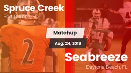Matchup: Spruce Creek vs. Seabreeze  2018