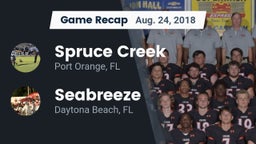 Recap: Spruce Creek  vs. Seabreeze  2018