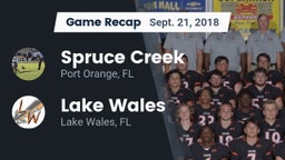 Recap: Spruce Creek  vs. Lake Wales  2018