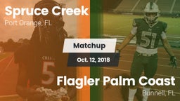 Matchup: Spruce Creek vs. Flagler Palm Coast  2018