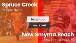 Matchup: Spruce Creek vs. New Smyrna Beach  2018