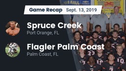 Recap: Spruce Creek  vs. Flagler Palm Coast  2019