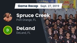 Recap: Spruce Creek  vs. DeLand  2019