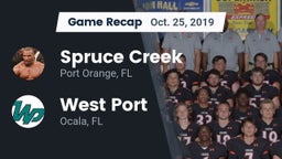 Recap: Spruce Creek  vs. West Port  2019