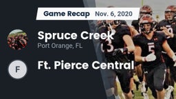 Recap: Spruce Creek  vs. Ft. Pierce Central 2020