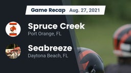 Recap: Spruce Creek  vs. Seabreeze  2021