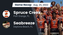 Recap: Spruce Creek  vs. Seabreeze  2022