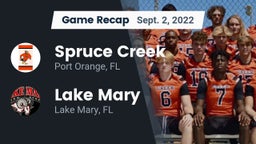 Recap: Spruce Creek  vs. Lake Mary  2022