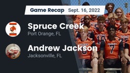 Recap: Spruce Creek  vs. Andrew Jackson  2022