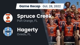 Recap: Spruce Creek  vs. Hagerty  2022