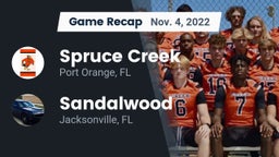 Recap: Spruce Creek  vs. Sandalwood  2022