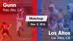 Matchup: Gunn vs. Los Altos  2016