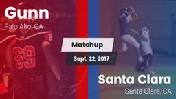 Matchup: Gunn vs. Santa Clara  2017