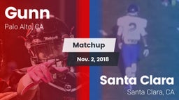 Matchup: Gunn vs. Santa Clara  2018