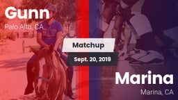 Matchup: Gunn vs. Marina  2019