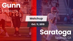 Matchup: Gunn vs. Saratoga  2019