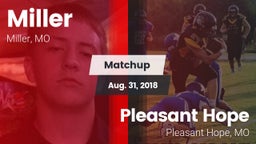 Matchup: Miller vs. Pleasant Hope  2018