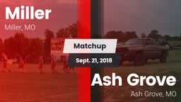 Matchup: Miller vs. Ash Grove  2018