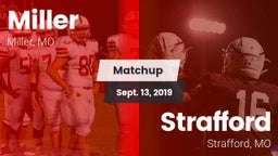 Matchup: Miller vs. Strafford  2019