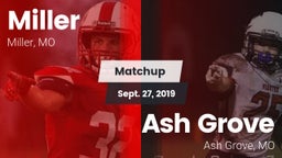 Matchup: Miller vs. Ash Grove  2019