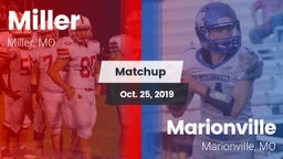Matchup: Miller vs. Marionville  2019