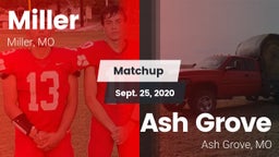 Matchup: Miller vs. Ash Grove  2020