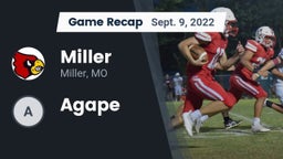 Recap: Miller  vs. Agape  2022