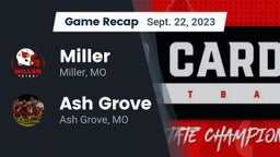 Recap: Miller  vs. Ash Grove  2023