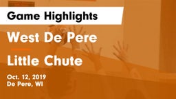 West De Pere  vs Little Chute  Game Highlights - Oct. 12, 2019