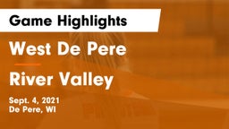 West De Pere  vs River Valley  Game Highlights - Sept. 4, 2021