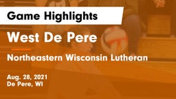 West De Pere  vs Northeastern Wisconsin Lutheran  Game Highlights - Aug. 28, 2021