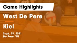 West De Pere  vs Kiel  Game Highlights - Sept. 25, 2021