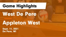 West De Pere  vs Appleton West  Game Highlights - Sept. 11, 2021