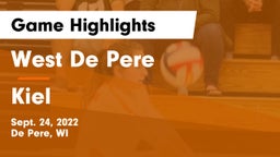 West De Pere  vs Kiel  Game Highlights - Sept. 24, 2022