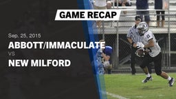 Recap: Abbott/Immaculate vs. New Milford  2015