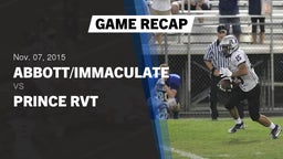 Recap: Abbott/Immaculate vs. Prince RVT  2015