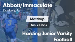 Matchup: Immaculate High vs. Harding  Junior Varsity Football 2015