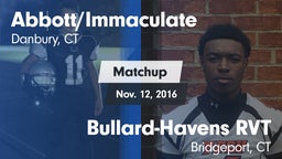 Matchup: Immaculate High vs. Bullard-Havens RVT  2016