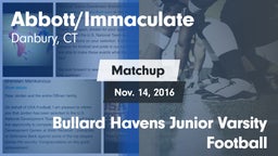 Matchup: Immaculate High vs. Bullard Havens Junior Varsity Football 2016