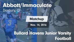 Matchup: Immaculate High vs. Bullard Havens Junior Varsity Football 2015